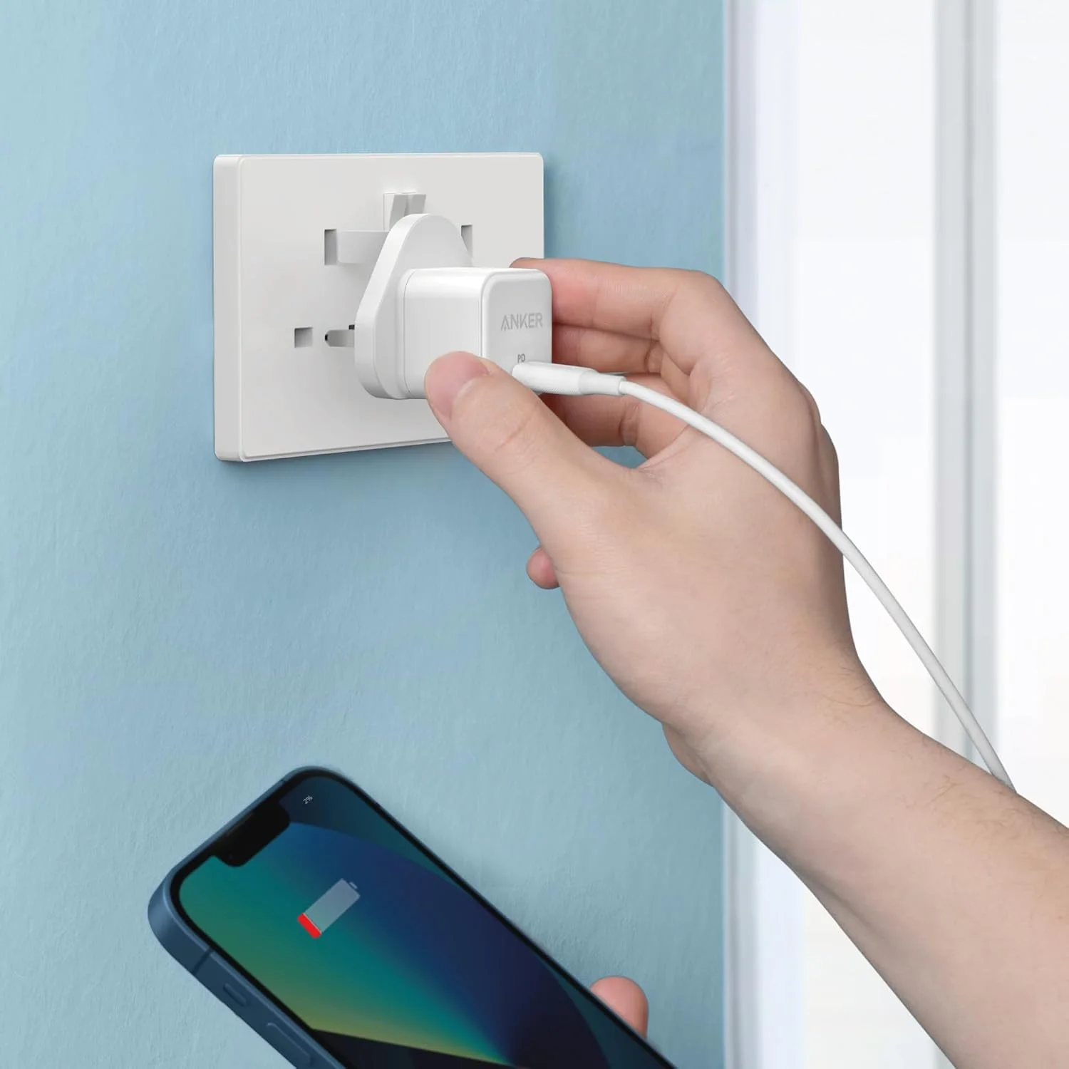 شارژر USB C انکر 20W - شارژر سریع PowerPort III Cube، سازگار با سری iPhone 17/16/16 Plus/16 Pro/16 Pro Max، سری 15/14/13/12، Galaxy، iPad (کابل شامل نمی شود) شارژر USB C انکر 20W - شارژر سریع PowerPort III Cube، سازگار با سری iPhone 17/16/16 Plus/16 Pro/16 Pro Max، سری 15/14/13/12، Galaxy، iPad (کابل شامل نمی شود)