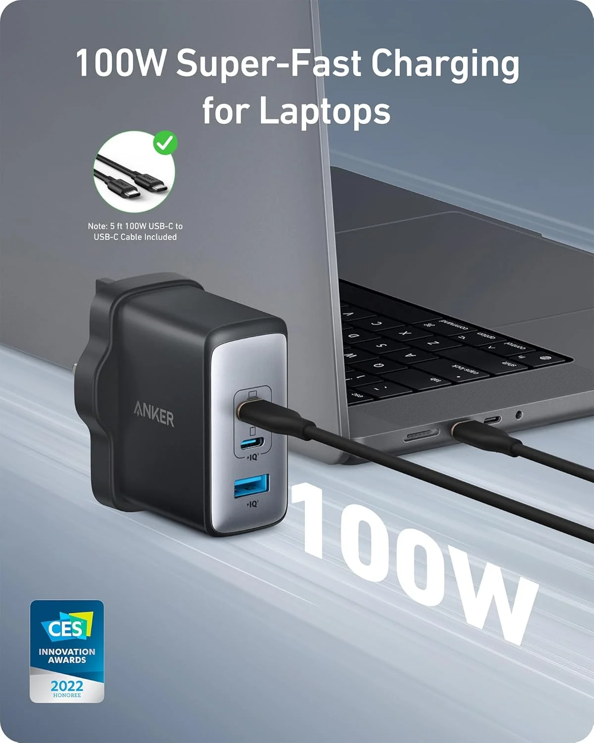 شارژر USB C، شارژر 100 واتی USB C انکر، شارژر 736 (Nano II 100W)، شارژر دیواری فشرده سریع 3 پورت برای مک بوک پرو/ایر، گوگل پیکسل بوک، ThinkPad، Dell XPS، آیپد پرو، گلکسی S25/S24، آیفون 17/16/15 شارژر USB C، شارژر 100 واتی USB C انکر، شارژر 736 (Nano II 100W)، شارژر دیواری فشرده سریع 3 پورت برای مک بوک پرو/ایر، گوگل پیکسل بوک، ThinkPad، Dell XPS، آیپد پرو، گلکسی S25/S24، آیفون 17/16/15