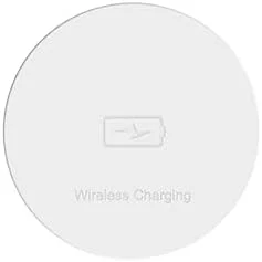 شارژر بی‌سیم 15 واتی AMFAH به همراه آداپتور - پد شارژ سریع، طراحی شیک و مخفی، سازگار با آیفون، ایرپادز و اندروید - ایده آل برای ادغام با مبلمان