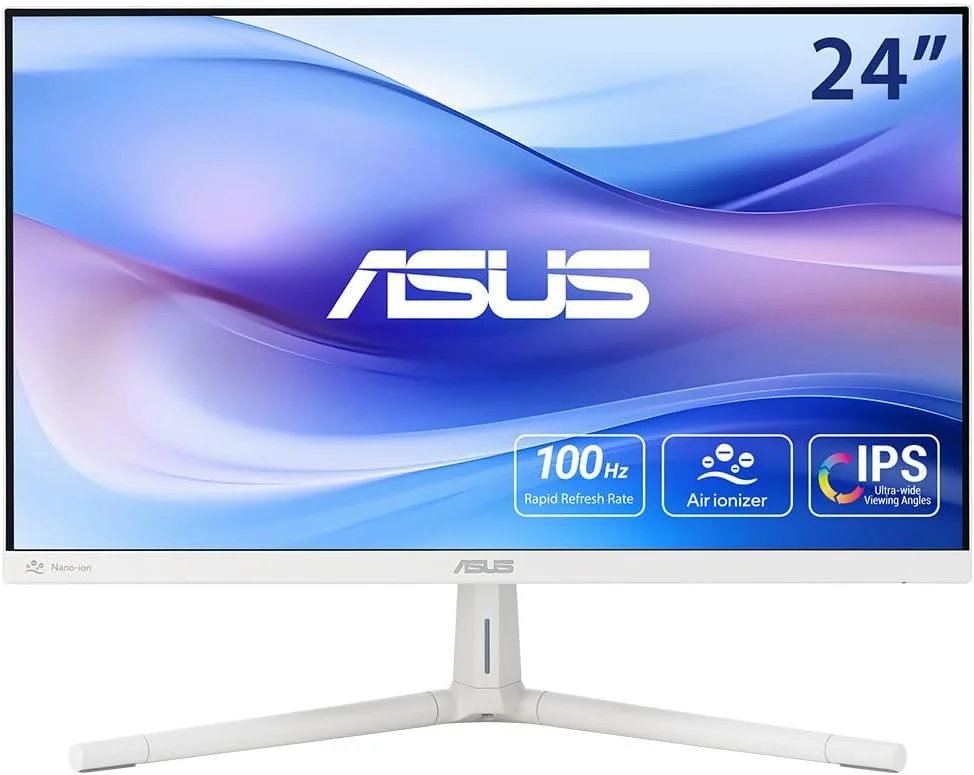 مانیتور ال ای دی ایسوس VU249HFI-W - 61 سانتی متر (24 اینچ) (23.8 اینچ قابل مشاهده)