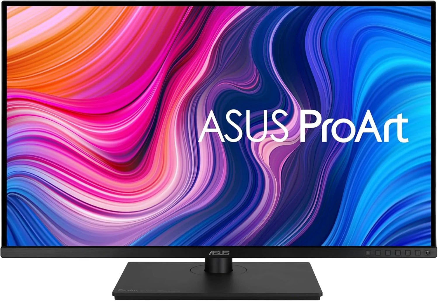 مانیتور 32 اینچی ایسوس ProArt مدل PA329CV با کیفیت 4K HDR، رزولوشن UHD 3840 x 2160، پنل IPS، پوشش 100% sRGB/Rec.709، ΔE < 2، دارای گواهی Calman، پورت USB-C با قابلیت Power Delivery، DisplayPort، HDMI، هاب USB 3.1 - مشکی