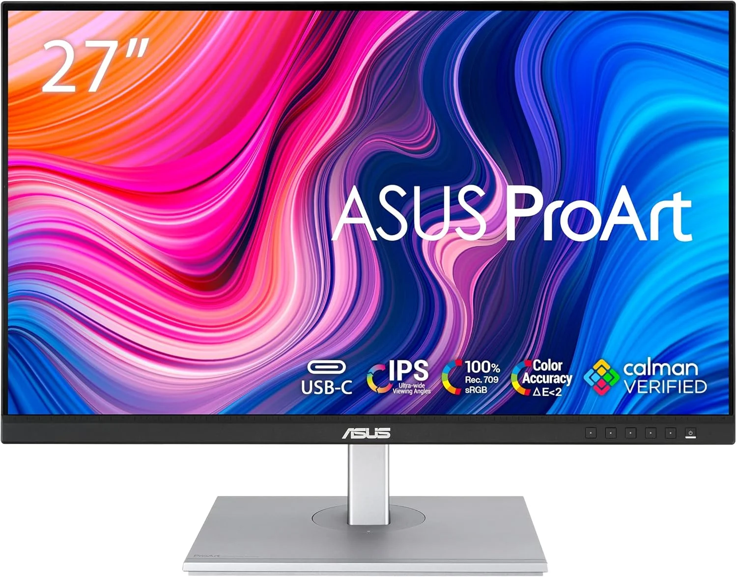 مانیتور حرفه ای ASUS ProArt PA278CV سایز 27 اینچ (68.6 سانتی متر) با رزولوشن Quad HD 2560 x 1440 پیکسل و پنل LED مشکی مانیتور حرفه ای ASUS ProArt PA278CV سایز 27 اینچ (68.6 سانتی متر) با رزولوشن Quad HD 2560 x 1440 پیکسل و پنل LED مشکی