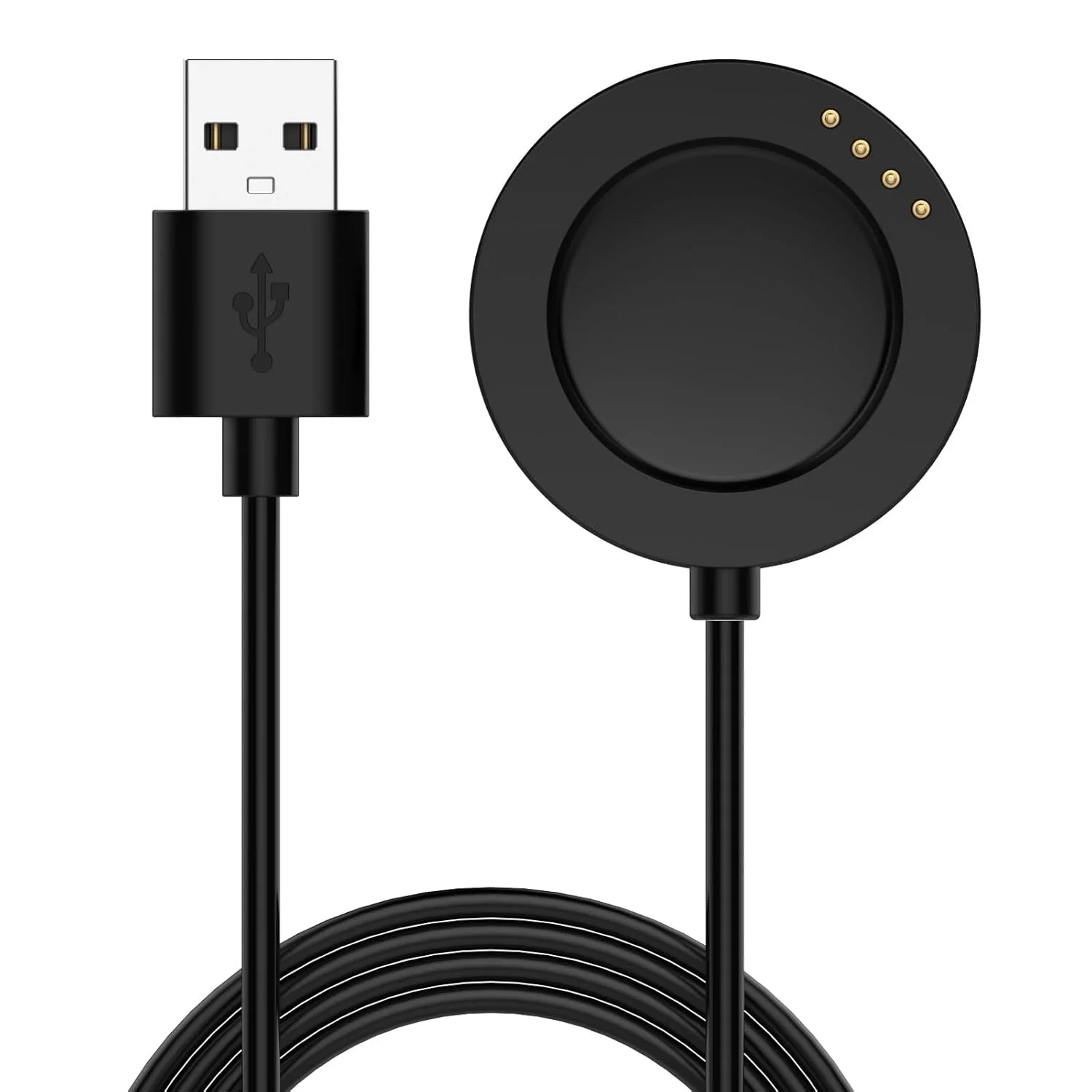 کابل شارژ USB C سازگار با ساعت هوشمند شیائومی S4 Sport، کابل داک شارژر USB Type C جایگزین سازگار با ساعت هوشمند شیائومی S4 Sport (مشکی)