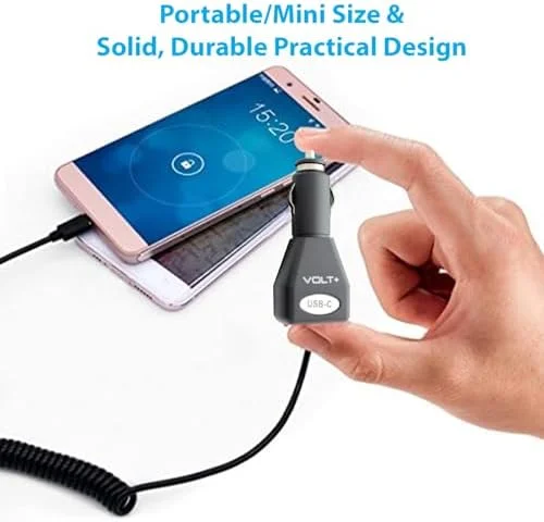 شارژر سریع 20 واتی خودرو (2 عددی) سازگار با شیائومی Redmi Note 12 Plus، اصلی 3 آمپر - تایید شده برای خودرو، UL، تایید شده! شارژر سریع 20 واتی خودرو (2 عددی) سازگار با شیائومی Redmi Note 12 Plus، اصلی 3 آمپر - تایید شده برای خودرو، UL، تایید شده!