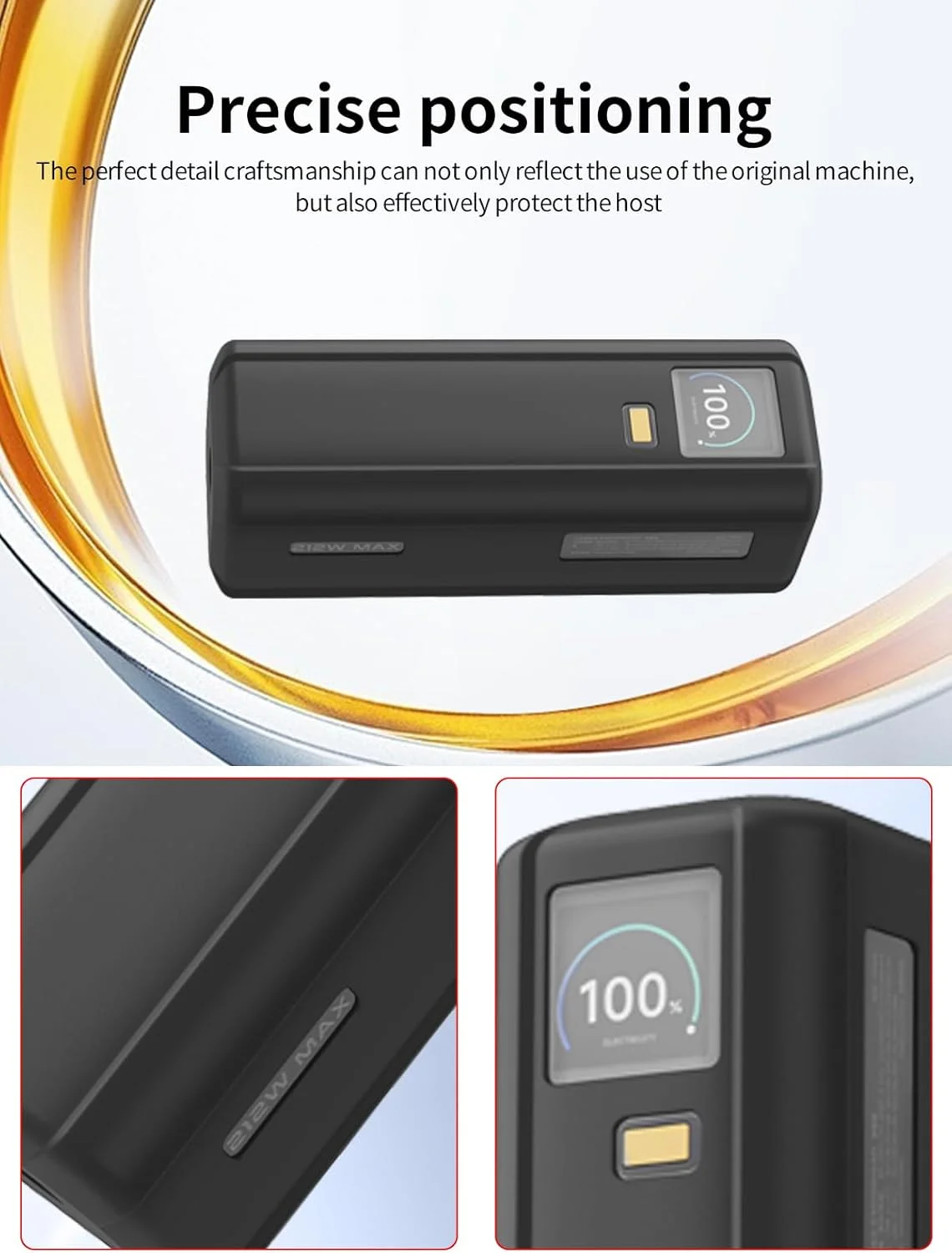 کاور سیلیکونی محافظ پاوربانک شیائومی مدل P03MI با ظرفیت 25000 میلی آمپر ساعت، مقاوم در برابر خراش و ضربه، به همراه بند - مشکی کاور سیلیکونی محافظ پاوربانک شیائومی مدل P03MI با ظرفیت 25000 میلی آمپر ساعت، مقاوم در برابر خراش و ضربه، به همراه بند - مشکی