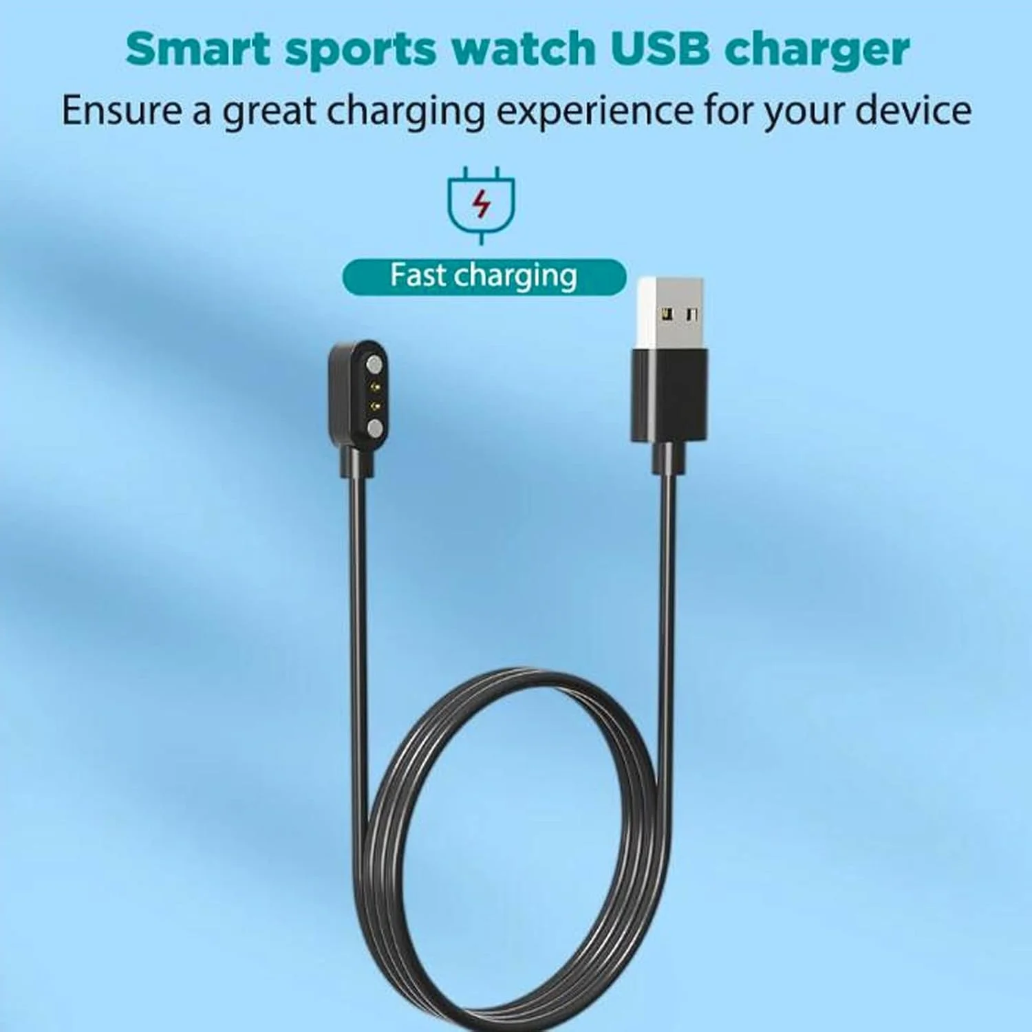 کابل شارژر مچ بند هوشمند، شارژ سریع PVC ABS آهنربایی برای شیائومی هایلو RS4 کابل شارژر مچ بند هوشمند، شارژ سریع PVC ABS آهنربایی برای شیائومی هایلو RS4