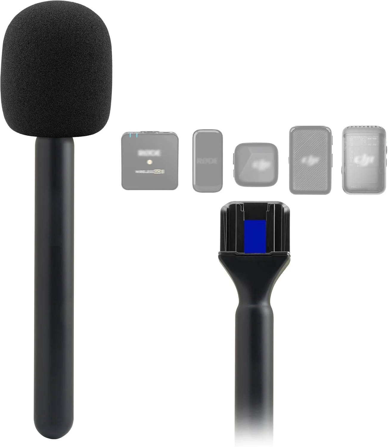پایه نگهدارنده میکروفون مغناطیسی برای DJI Mic Mini، Mic 1، Mic 2، دسته قابل حمل برای Rode Wireless Micro، GO 2 II، ME، Pro Wireless Lav Microphone، آداپتور نصب دسته دستی مصاحبه پایه نگهدارنده میکروفون مغناطیسی برای DJI Mic Mini، Mic 1، Mic 2، دسته قابل حمل برای Rode Wireless Micro، GO 2 II، ME، Pro Wireless Lav Microphone، آداپتور نصب دسته دستی مصاحبه