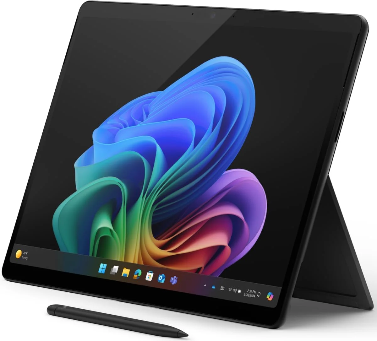 مایکروسافت سرفیس پرو 11 Copilot+ PC Qualcomm, W129043757 (Copilot+ PC Qualcomm Snapdragon 512 گیگابایت 33 سانتی متر (13 اینچ) 16 گیگابایت Wi-Fi 7 (802.11be) Windows 11 Pro مشکی)