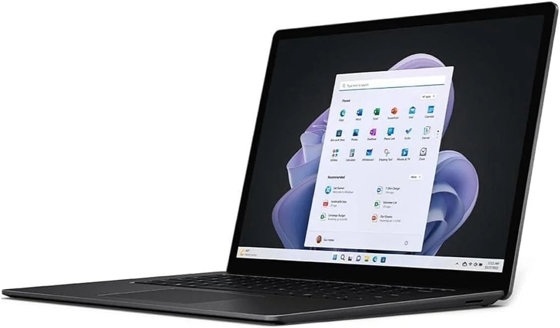 لپ تاپ لمسی 13.5 اینچی مایکروسافت سرفیس لپ تاپ 5 - 2256 x 1504 - پردازنده Intel Core i5 نسل دوازدهم i5-1245U ده هسته ای (10 هسته) 1.60 گیگاهرتز - پلتفرم Intel Evo - 16 گیگابایت رم - 256 گیگابایت SSD - مشکی مات