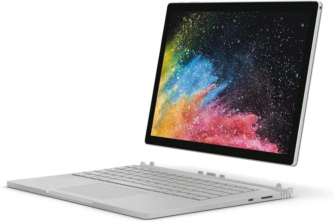 لپ تاپ مایکروسافت Surface Laptop 2 (پردازنده Intel Core i5، رم 8 گیگابایت، 256 گیگابایت) - پلاتینیوم (بازسازی شده)