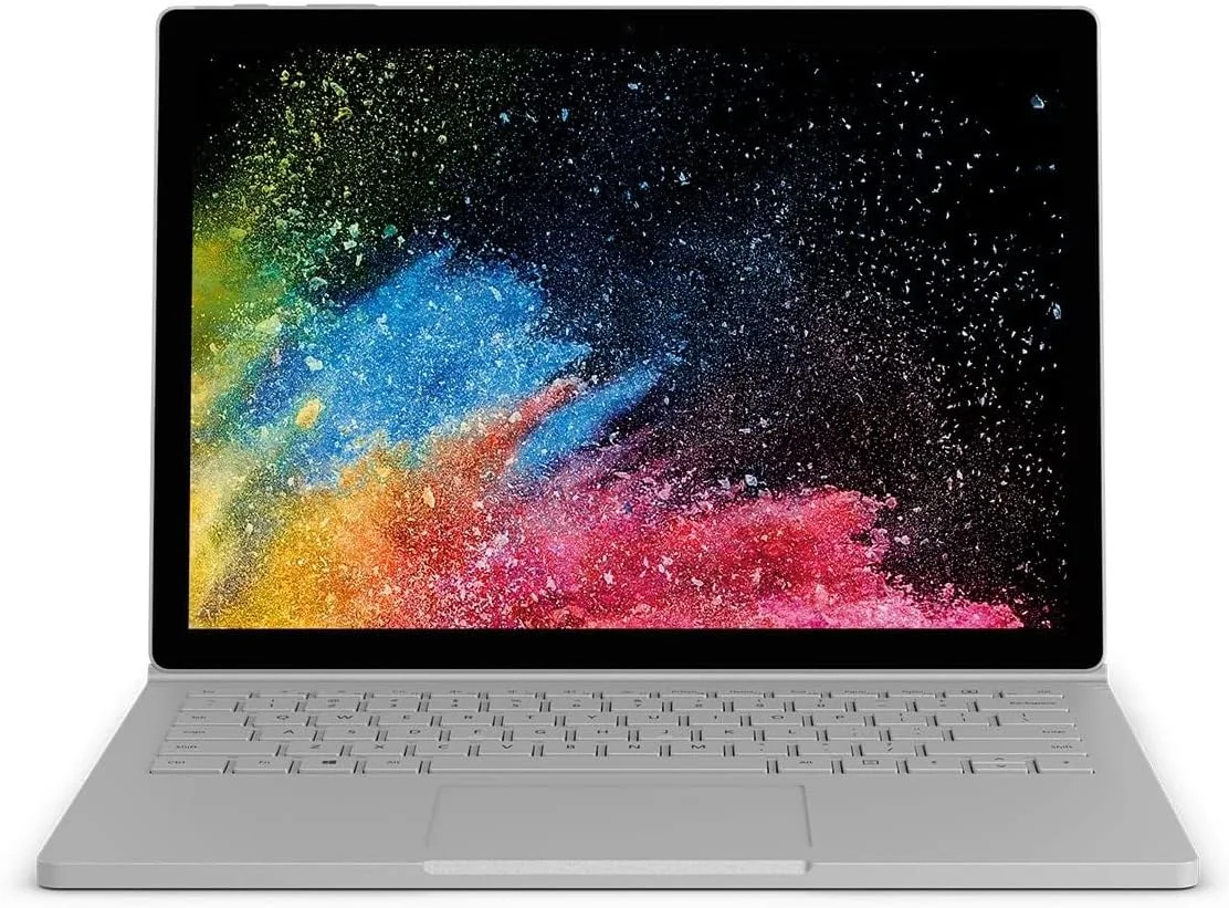 لپ تاپ مایکروسافت Surface Laptop 2 (پردازنده Intel Core i5، رم 8 گیگابایت، 256 گیگابایت) - پلاتینیوم (بازسازی شده)