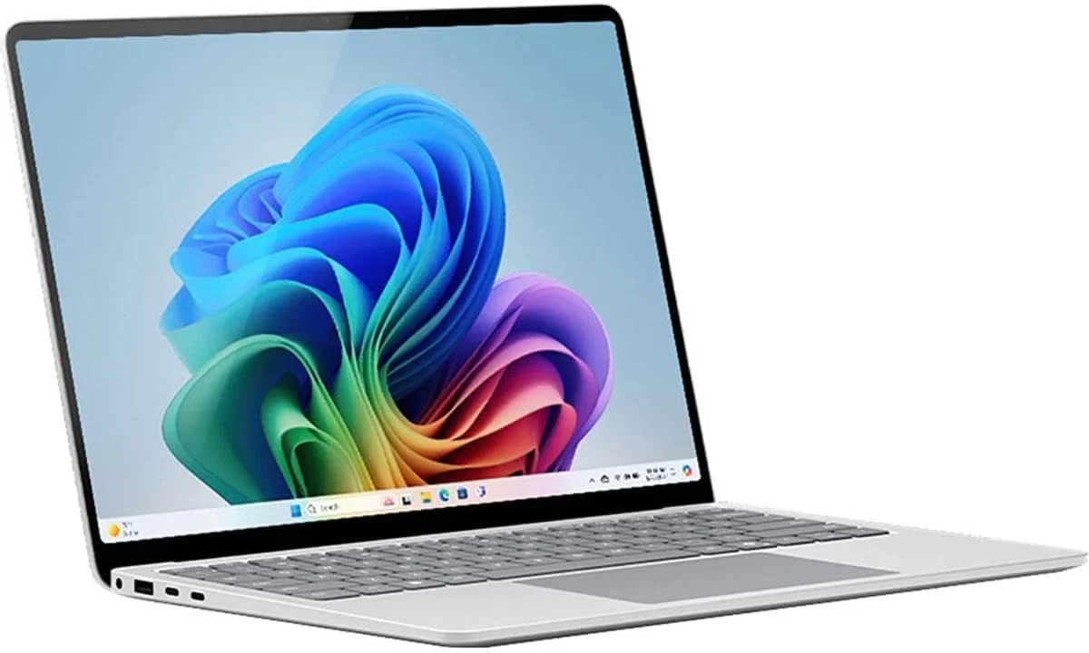 لپ تاپ Microsoft Surface برای کسب و کار (2025) Windows 11 Pro Copilot+ PC، صفحه نمایش 13.8 اینچی Intel Core Ultra 7 (سری 2)، 32 گیگابایت رم، 512 گیگابایت حافظه SSD، پلاتینیوم
