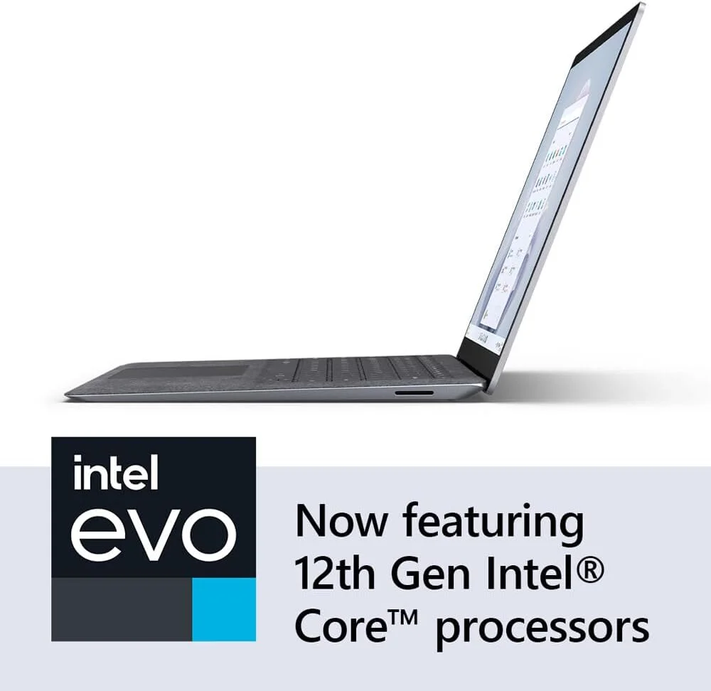 لپ تاپ لمسی 15 اینچی مایکروسافت سرفیس لپ تاپ 5 - 2496 x 1664 - پردازنده نسل دوازدهم Intel Core i7 i7-1265U - پلتفرم Intel Evo - 16 گیگابایت رم - 512 گیگابایت SSD - پلاتینیوم لپ تاپ لمسی 15 اینچی مایکروسافت سرفیس لپ تاپ 5 - 2496 x 1664 - پردازنده نسل دوازدهم Intel Core i7 i7-1265U - پلتفرم Intel Evo - 16 گیگابایت رم - 512 گیگابایت SSD - پلاتینیوم
