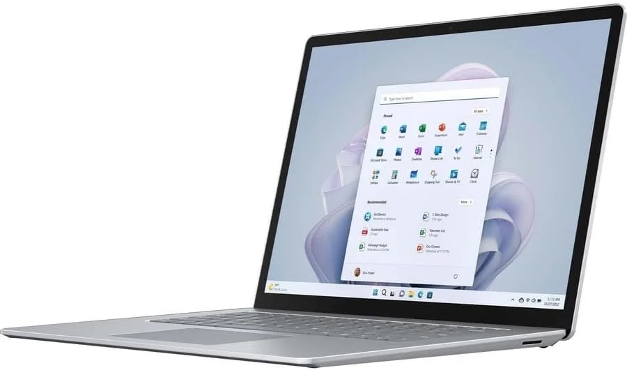 لپ تاپ لمسی 15 اینچی مایکروسافت سرفیس لپ تاپ 5 - 2496 x 1664 - پردازنده نسل دوازدهم Intel Core i7 i7-1265U - پلتفرم Intel Evo - 16 گیگابایت رم - 256 گیگابایت SSD - پلاتینیوم لپ تاپ لمسی 15 اینچی مایکروسافت سرفیس لپ تاپ 5 - 2496 x 1664 - پردازنده نسل دوازدهم Intel Core i7 i7-1265U - پلتفرم Intel Evo - 16 گیگابایت رم - 256 گیگابایت SSD - پلاتینیوم