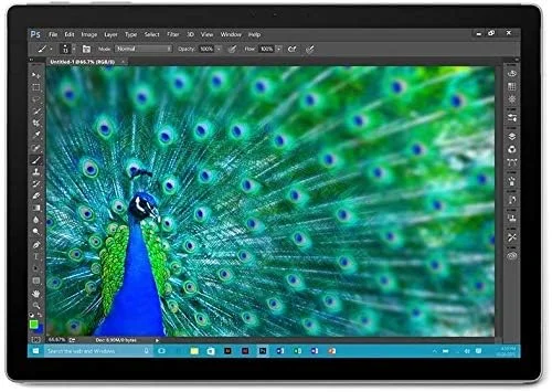 مایکروسافت سرفیس بوک، پردازنده Intel Core i5-6300U، رم 8 گیگابایتی، حافظه SSD 128 گیگابایتی، LCK-00001 - (بازسازی شده)