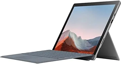مایکروسافت سرفیس پرو 7 پلاس (1YC-00001) صفحه نمایش لمسی 12.3 اینچی Pixelsense (2736 x 1824) پردازنده I7-1165G10 رم 16 گیگابایتی حافظه SSD 256 گیگابایتی ویندوز 10 پرو پلاتینیوم