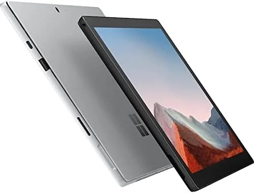 مایکروسافت سرفیس پرو 7 پلاس (1YC-00001) صفحه نمایش لمسی 12.3 اینچی Pixelsense (2736 x 1824) پردازنده I7-1165G10 رم 16 گیگابایتی حافظه SSD 256 گیگابایتی ویندوز 10 پرو پلاتینیوم