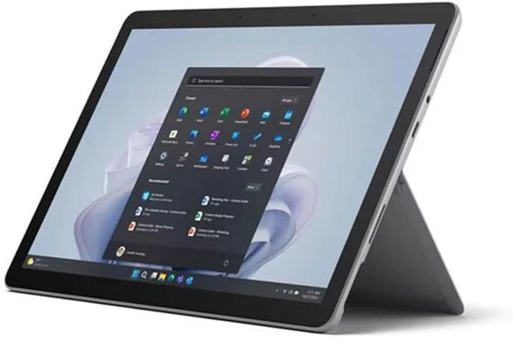 تبلت مایکروسافت Surface Go 4 - صفحه نمایش 10.5 اینچی Full HD - رم 8 گیگابایت - حافظه 64 گیگابایت - پلاتینیوم (بازسازی شده)