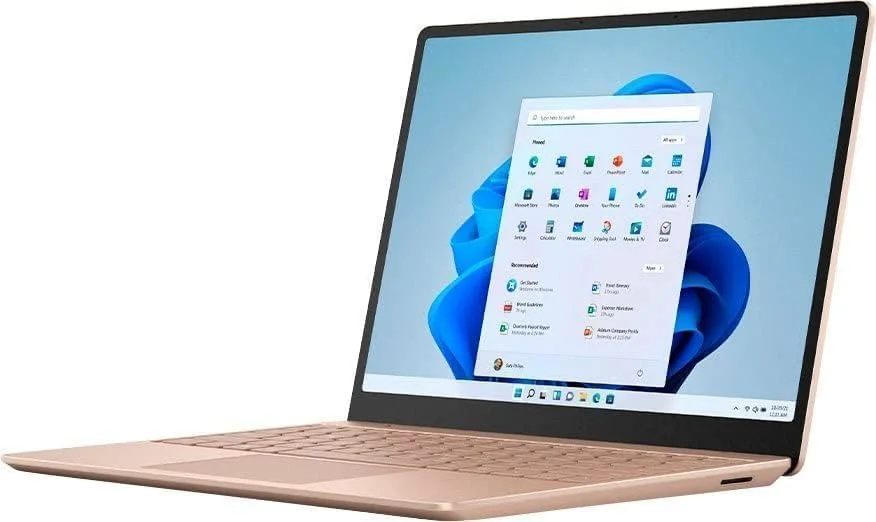 لپ تاپ مایکروسافت Surface 4: تبلت ویندوزی با عملکرد بالا، صفحه نمایش 13.5 اینچی، AMD Ryzen 5، رم 16 گیگابایتی، SSD 256 گیگابایتی - Sandstone 7IV-00029 (بازسازی شده)