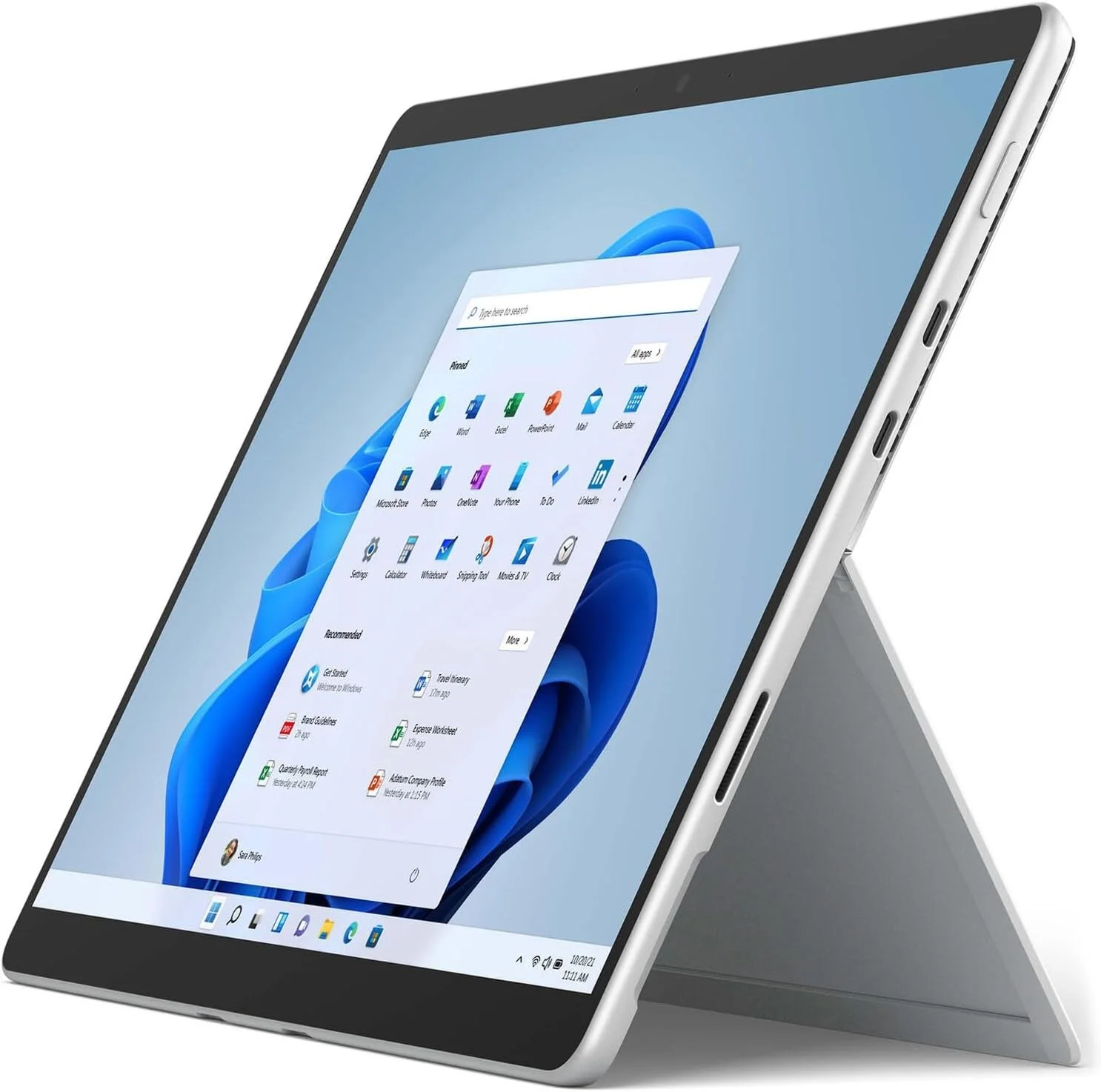 تبلت تجاری مایکروسافت Surface PRO-8 (EF8-00002) صفحه لمسی 13 اینچی Pixelsense (2880x1920) i7-1185G7 رم 16 گیگابایتی SSD 1.0 ترابایتی ویندوز 10 پروفشنال پلاتینیوم