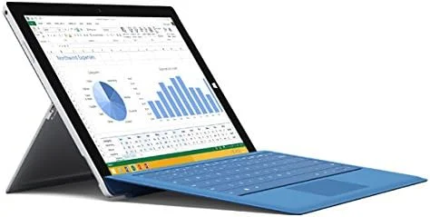 کاور تایپ آبی فیروزه‌ای مایکروسافت سرفیس پرو 3