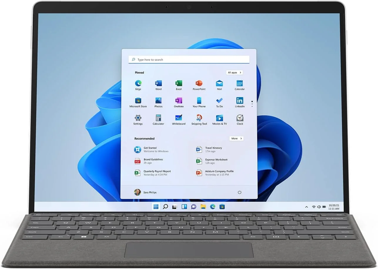 مایکروسافت سرفیس پرو 8 - صفحه نمایش لمسی 13 اینچی - پردازنده Intel® Evo Platform Core™ i5 - حافظه 8 گیگابایتی - 512 گیگابایت SSD - فقط دستگاه - پلاتینیوم (آخرین مدل) مایکروسافت سرفیس پرو 8 - صفحه نمایش لمسی 13 اینچی - پردازنده Intel® Evo Platform Core™ i5 - حافظه 8 گیگابایتی - 512 گیگابایت SSD - فقط دستگاه - پلاتینیوم (آخرین مدل)