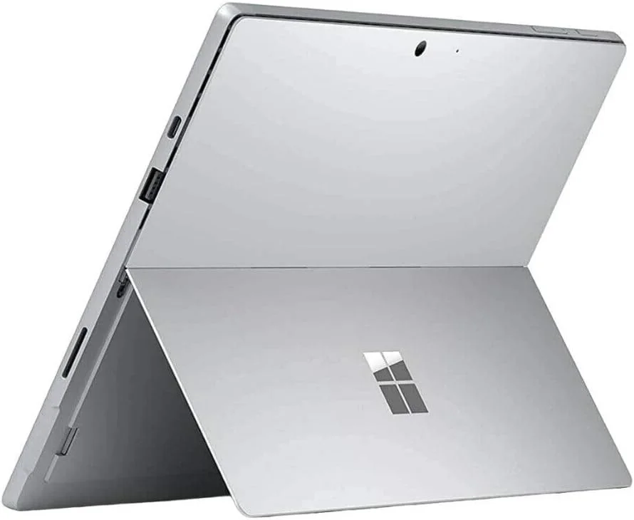 لپ تاپ تبلت لمسی مایکروسافت Surface Pro 7 - تبلت ویندوزی با عملکرد بالا، پردازنده i5-1035G4، رم 8 گیگابایت، حافظه SSD 128 گیگابایت، گرافیک Intel UHD، لمس چندگانه 10 نقطه ای، پلاتینیوم PWR-00001 (بازسازی شده) لپ تاپ تبلت لمسی مایکروسافت Surface Pro 7 - تبلت ویندوزی با عملکرد بالا، پردازنده i5-1035G4، رم 8 گیگابایت، حافظه SSD 128 گیگابایت، گرافیک Intel UHD، لمس چندگانه 10 نقطه ای، پلاتینیوم PWR-00001 (بازسازی شده)