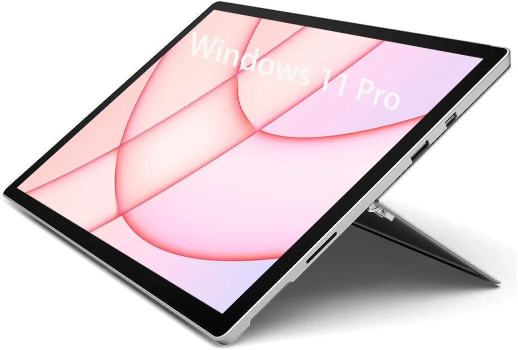 تبلت مایکروسافت سرفیس پرو 4، نوت بوک لمسی 12.3 اینچی (2736 در 1824)، Core i5-6300U، رم 8 گیگابایتی، SSD 256 گیگابایتی، دوربین، ویندوز 11 پرو (بازسازی شده)