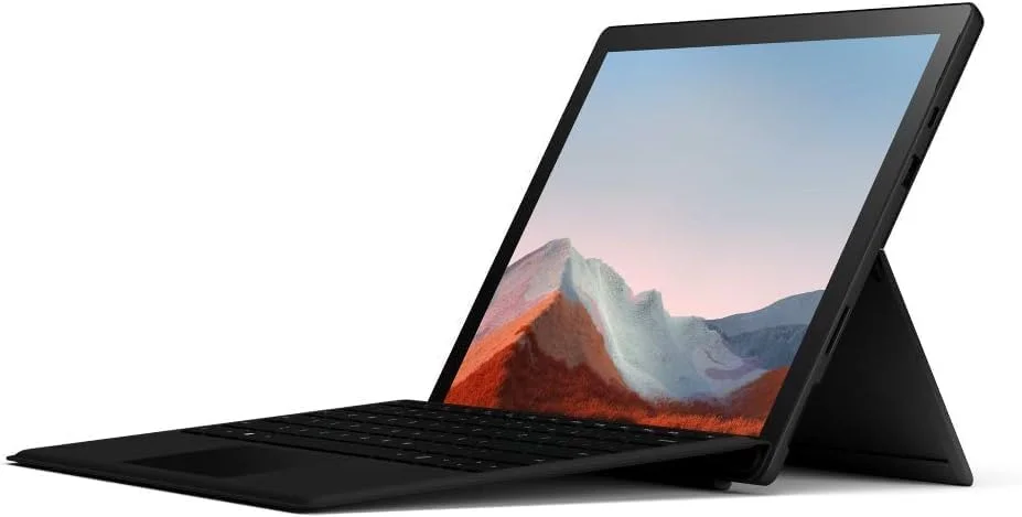 تبلت 2 در 1 مایکروسافت سرفیس پرو 7، پردازنده Intel Core i7، رم 16 گیگابایت، حافظه SSD 256 گیگابایت، صفحه نمایش لمسی 12.3 اینچی، مشکی مات، ویندوز 11 پرو (بازسازی شده) تبلت 2 در 1 مایکروسافت سرفیس پرو 7، پردازنده Intel Core i7، رم 16 گیگابایت، حافظه SSD 256 گیگابایت، صفحه نمایش لمسی 12.3 اینچی، مشکی مات، ویندوز 11 پرو (بازسازی شده)