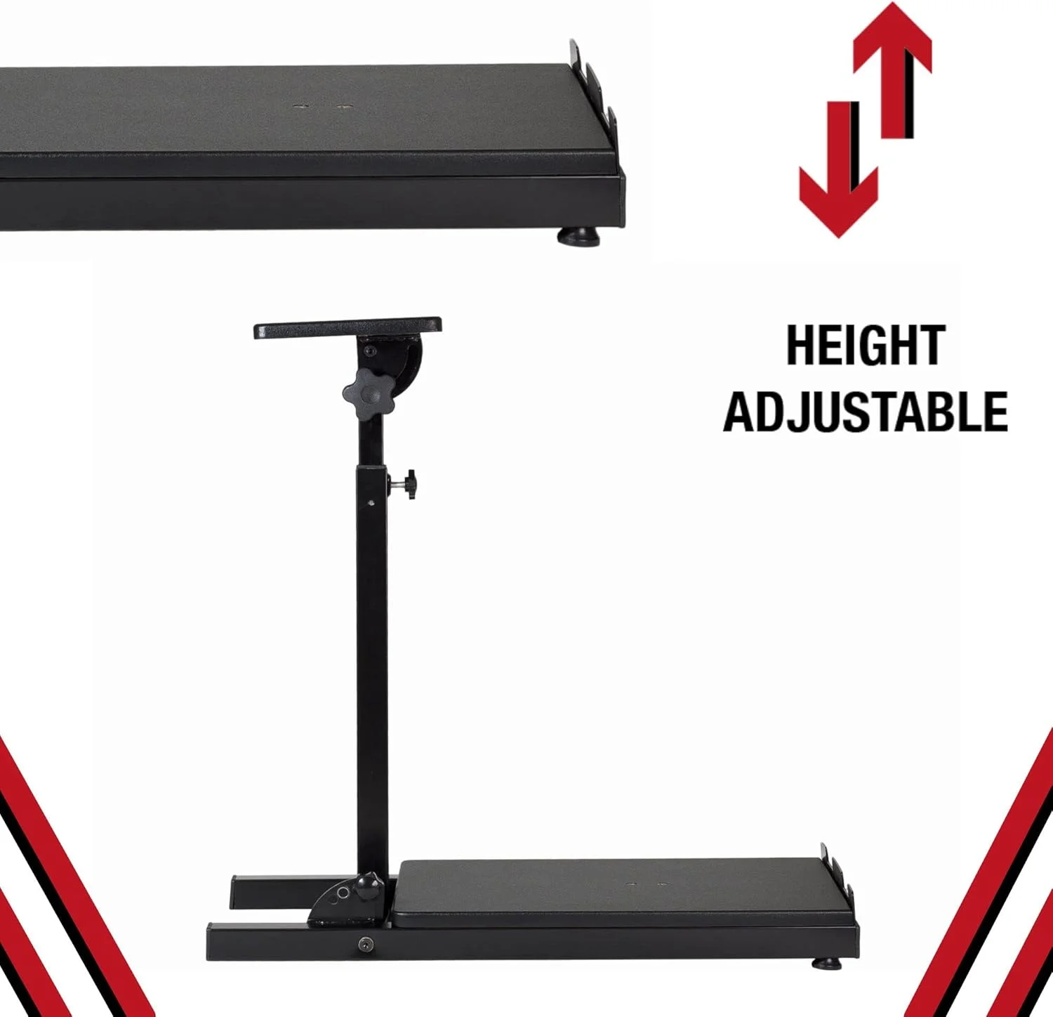 پایه فرمان مسابقه ای نهایی مشکی - مناسب برای لاجیتک، ایکس باکس، Madcatz و Thrustmaster