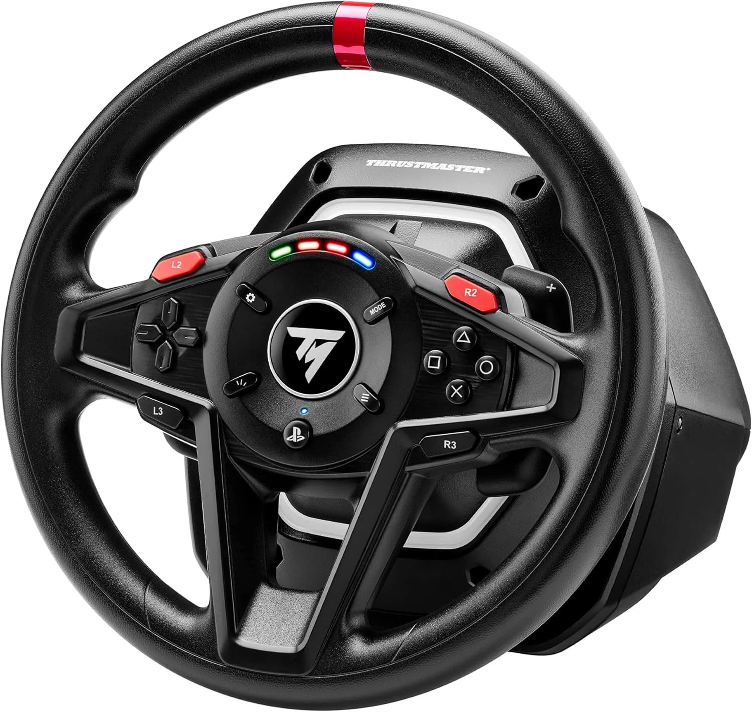 فرمان و پدال مسابقه ای Thrustmaster T128 - عملکرد بالا با فیدبک نیرو برای PC، PS4 و PS5، PS5 Pro