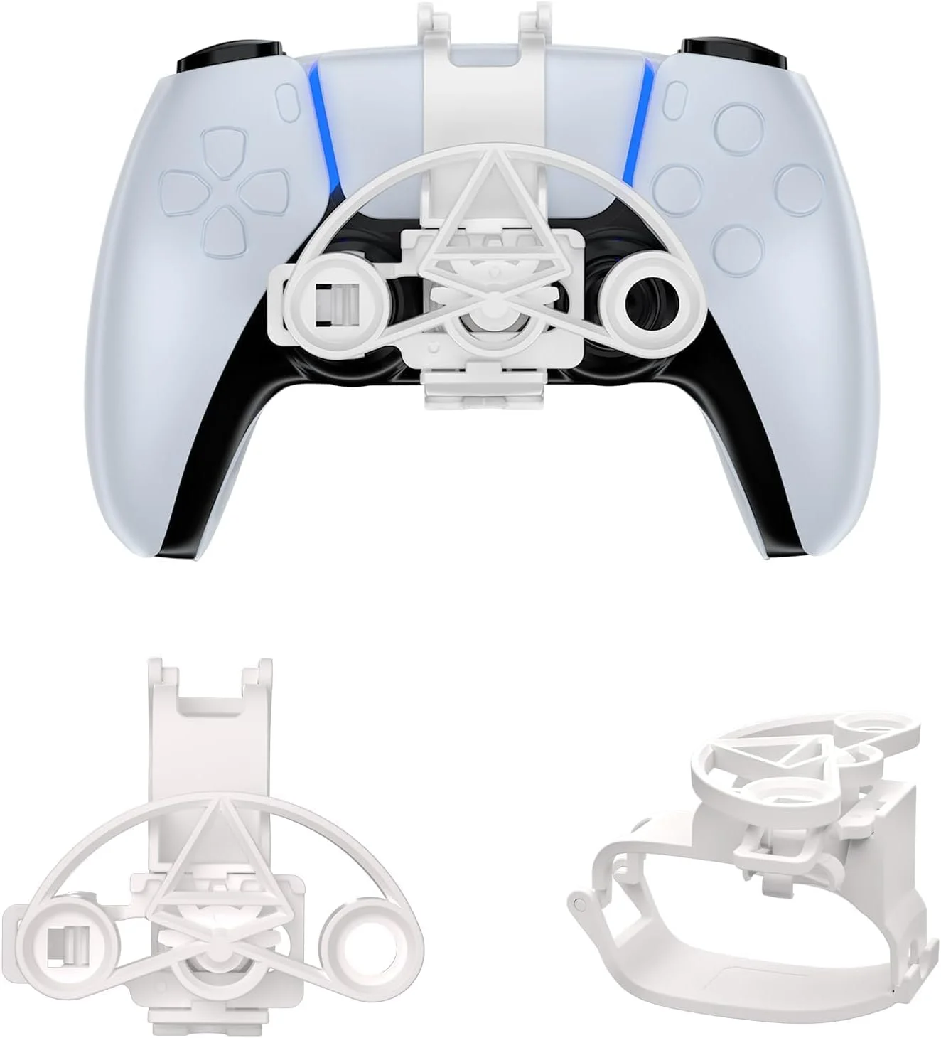 فرمان مسابقه کوچک برای دسته بازی PS5، لوازم جانبی فرمان بازی های مسابقه ای برای پلی استیشن 5 (سفید) فرمان مسابقه کوچک برای دسته بازی PS5، لوازم جانبی فرمان بازی های مسابقه ای برای پلی استیشن 5 (سفید)