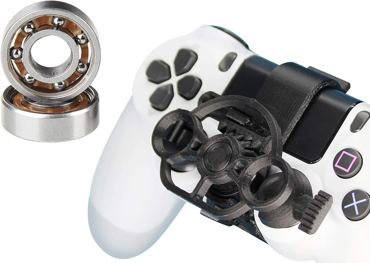 فرمان کوچک جایگزین دسته بازی PS4 مدل SHEAWA برای لوازم جانبی بازی های مسابقه ای سونی PS4 (فیبر کربن)