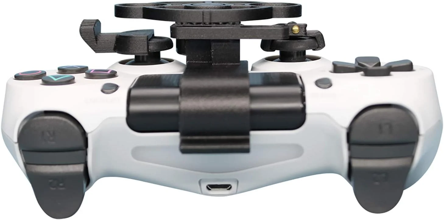 فرمان کوچک جایگزین دسته بازی PS4 مدل SHEAWA برای لوازم جانبی بازی های مسابقه ای سونی PS4 (فیبر کربن)