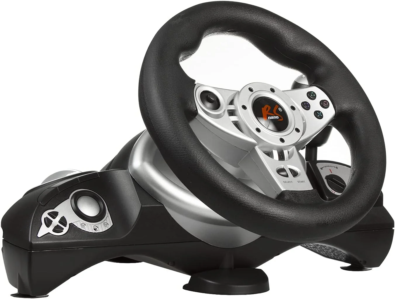 فرمان بازی NanoRS RS700 مدل 8 در 1 سازگار با PS4 / PS3 / XBOX ONE/PC (X-Input/D-Input) / Android