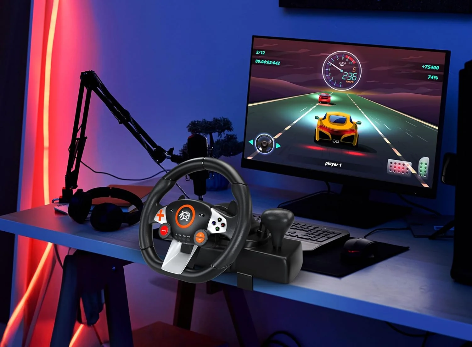 فرمان بازی Porodo مدل 7 در 1