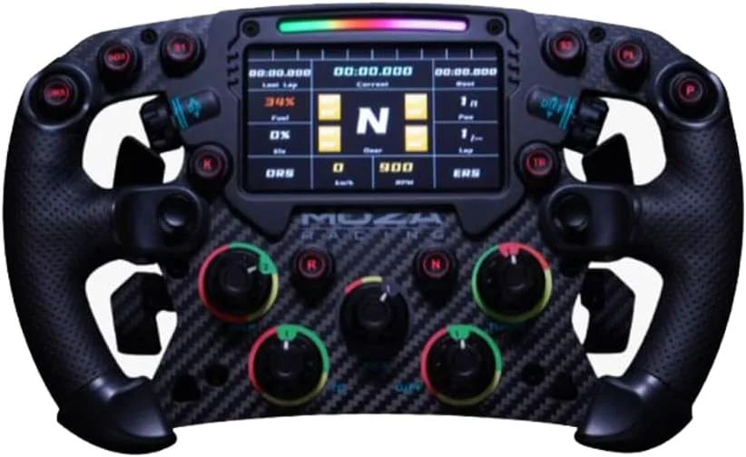فرمان مسابقه‌ای فرمول یک MOZA FSR (۲۸ سانتی‌متر) - MOZA - USB - فرمان بازی - PC