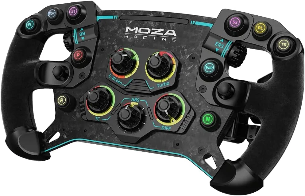 فرمان بازی MOZA GS GT برای کامپیوتر و مک - USB - ارگونومیک - الکتریکی سیم دار فرمان بازی MOZA GS GT برای کامپیوتر و مک - USB - ارگونومیک - الکتریکی سیم دار