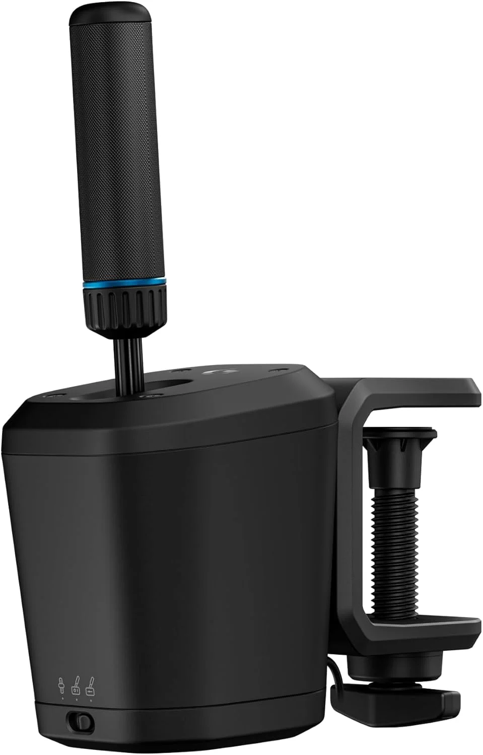 دنده و ترمز دستی Logitech G RS با قابلیت تعویض آسان حالت، دسته با قابلیت تنظیم ارتفاع و گیره رومیزی، برای فرمان های سری G و PRO، واحدهای مسابقه PS، Xbox و PC