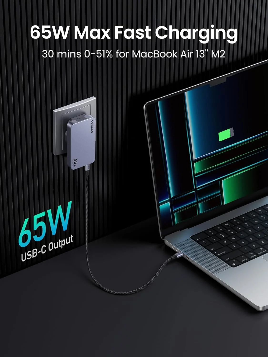 شارژر USB-C 65 واتی UGREEN Nexode Pro، آداپتور مسافرتی با دوشاخه های UK/EU، شارژر دیواری سریع 3 پورت فوق العاده باریک Type C سازگار با شارژ لپ تاپ برای MacBook Air، Dell XPS، iPad، iPhone 17/16، Samsung شارژر USB-C 65 واتی UGREEN Nexode Pro، آداپتور مسافرتی با دوشاخه های UK/EU، شارژر دیواری سریع 3 پورت فوق العاده باریک Type C سازگار با شارژ لپ تاپ برای MacBook Air، Dell XPS، iPad، iPhone 17/16، Samsung