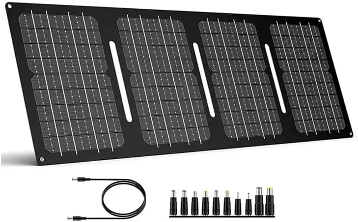 شارژر پنل خورشیدی قابل حمل 40 واتی Blue Ocean با خروجی USB-C و USB-A برای تلفن، پاوربانک، تبلت، لپ تاپ ضد آب برای کمپینگ، پیاده روی در فضای باز، کوله پشتی، سفر با ون و RV شارژر پنل خورشیدی قابل حمل 40 واتی Blue Ocean با خروجی USB-C و USB-A برای تلفن، پاوربانک، تبلت، لپ تاپ ضد آب برای کمپینگ، پیاده روی در فضای باز، کوله پشتی، سفر با ون و RV