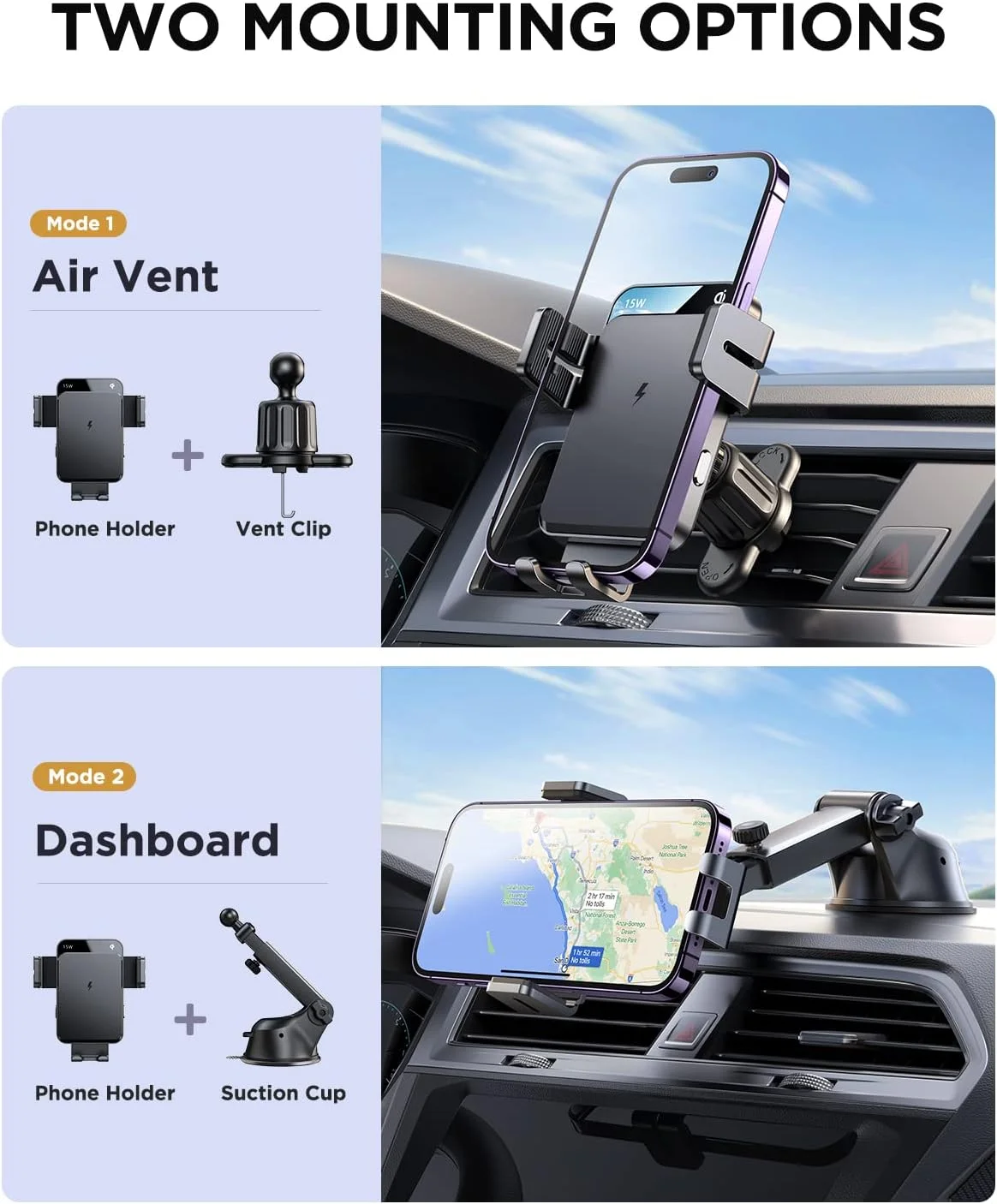 شارژر بیسیم خودرو Joyroom، شارژر سریع بیسیم 15 واتی Qi، پایه نگهدارنده تلفن همراه داشبورد برای آیفون 14 پرو مکس/14 پرو/14/13 12 11، گلکسی S22/S20+ شارژر بیسیم خودرو Joyroom، شارژر سریع بیسیم 15 واتی Qi، پایه نگهدارنده تلفن همراه داشبورد برای آیفون 14 پرو مکس/14 پرو/14/13 12 11، گلکسی S22/S20+