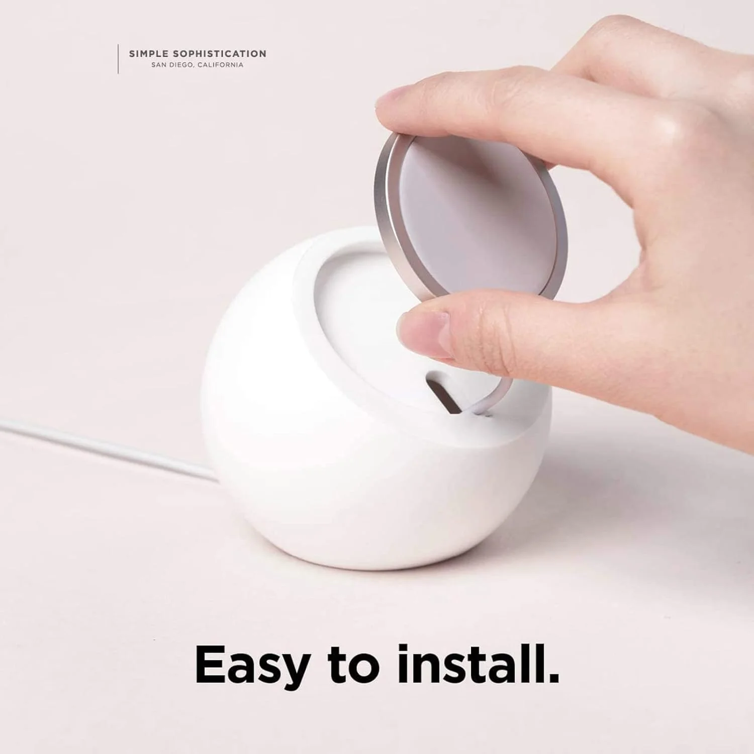 پایه شارژر سیلیکونی MAKINGTEC برای MagSafe، نگهدارنده شارژر MagSafe، پایه شارژر بی سیم مغناطیسی با قابلیت جمع کردن کابل، ضد لغزش و صرفه جویی در فضا (سفید) پایه شارژر سیلیکونی MAKINGTEC برای MagSafe، نگهدارنده شارژر MagSafe، پایه شارژر بی سیم مغناطیسی با قابلیت جمع کردن کابل، ضد لغزش و صرفه جویی در فضا (سفید)