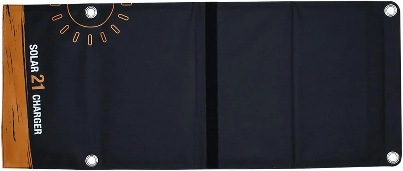 کیت استارتر پنل خورشیدی قابل حمل 21 وات، بسته شارژ تاشو خورشیدی، شارژر موبایل USB دوگانه، پد شارژ خورشیدی اضطراری در فضای باز، طراحی جمع و جور، قدرت بیشتر کیت استارتر پنل خورشیدی قابل حمل 21 وات، بسته شارژ تاشو خورشیدی، شارژر موبایل USB دوگانه، پد شارژ خورشیدی اضطراری در فضای باز، طراحی جمع و جور، قدرت بیشتر