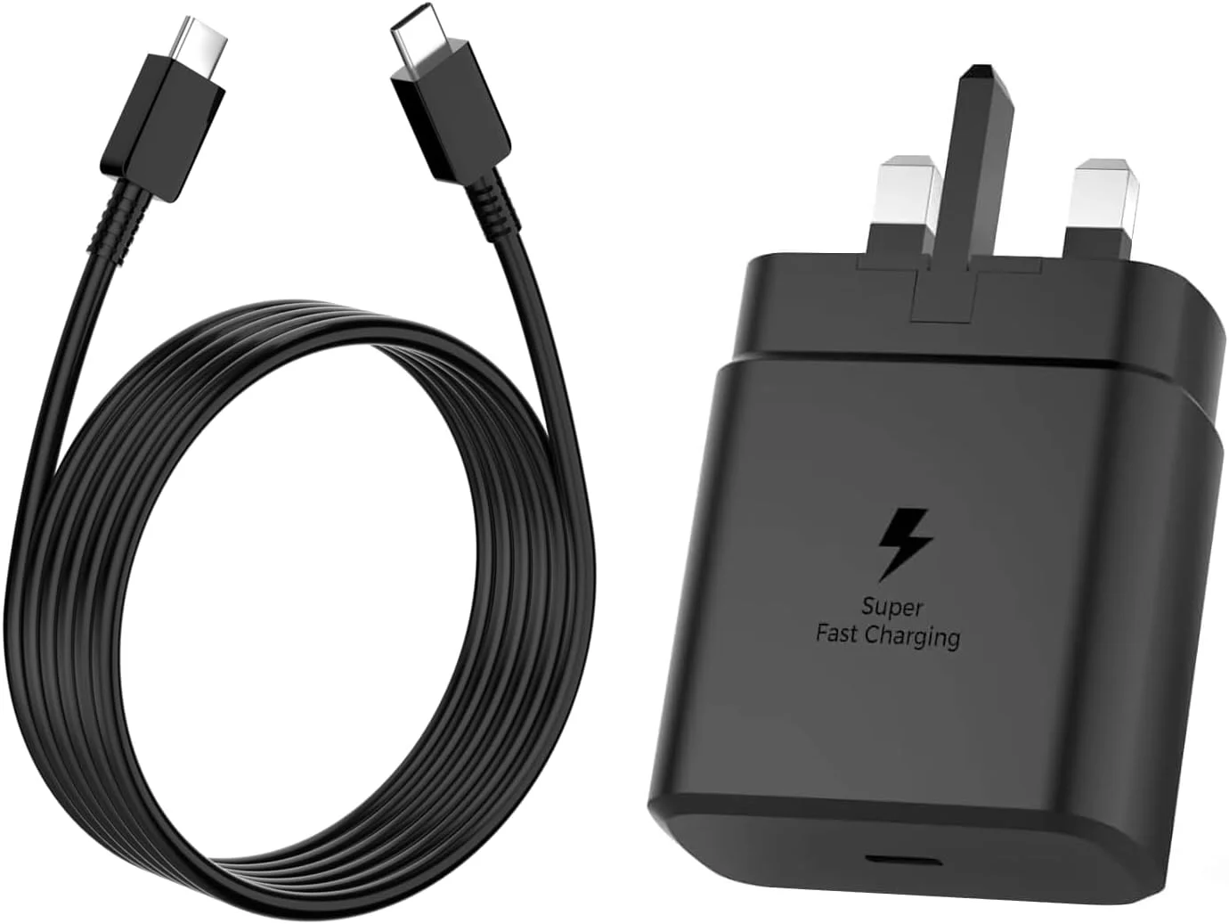 شارژر سریع 45 واتی تایپ سی آیبرلز سازگار با گوشی های سامسونگ گلکسی +S25، S25 S24 S23 S22 S21 Ultra، تب S11 Ultra تب S11، A56 A36 شارژ فوق العاده PD 2.0، سازگار با مدل های سری 25 واتی شارژر سریع 45 واتی تایپ سی آیبرلز سازگار با گوشی های سامسونگ گلکسی +S25، S25 S24 S23 S22 S21 Ultra، تب S11 Ultra تب S11، A56 A36 شارژ فوق العاده PD 2.0، سازگار با مدل های سری 25 واتی
