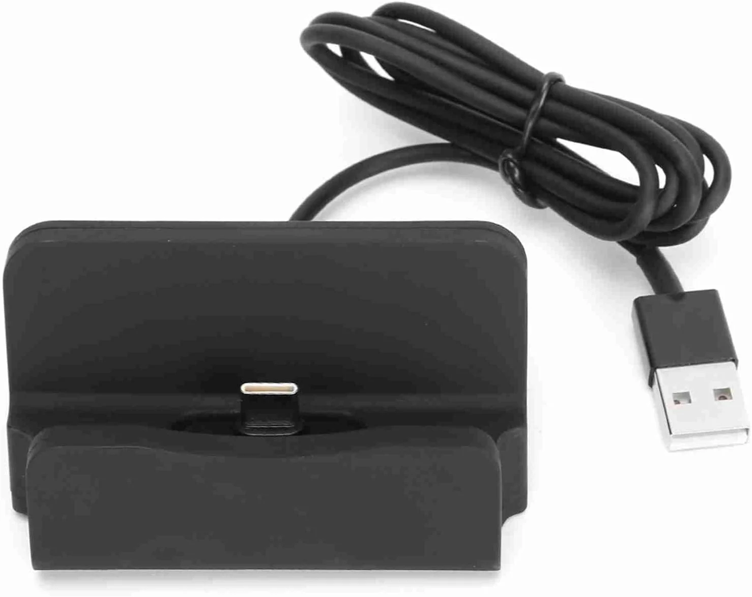 پایه شارژر موبایل تایپ C Denash، پایه شارژ یکپارچه با اندازه کوچک و وزن سبک، مناسب برای خانه و محل کار (مشکی) پایه شارژر موبایل تایپ C Denash، پایه شارژ یکپارچه با اندازه کوچک و وزن سبک، مناسب برای خانه و محل کار (مشکی)