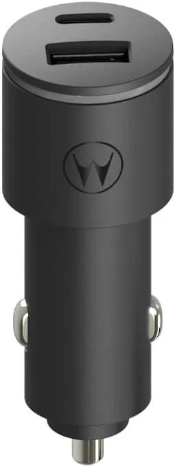 شارژر فندکی 45 واتی موتورولا TurboPower Share با دو پورت USB-A و USB-C برای Moto G 2025, G Power 2024/2025, G Stylus 2022/2023/2024/2025, G Pure 2021, Play 2021/2024, Edge, Razr شارژر فندکی 45 واتی موتورولا TurboPower Share با دو پورت USB-A و USB-C برای Moto G 2025, G Power 2024/2025, G Stylus 2022/2023/2024/2025, G Pure 2021, Play 2021/2024, Edge, Razr