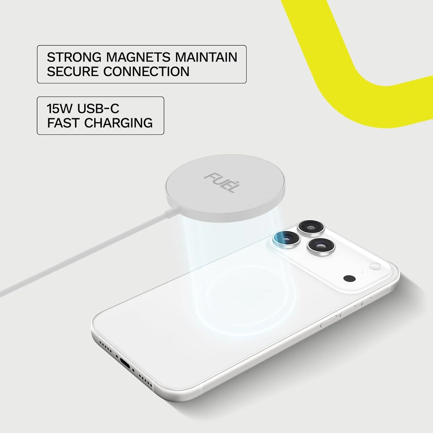 شارژر مغناطیسی سریع آیفون - شارژر مغناطیسی بی سیم 15 واتی - پد شارژ مغناطیسی برای آیفون 17 پرو مکس/ایر/16 پرو مکس/15 پرو مکس/14/13/12 و ایرپادز نسل 4/3/2/پرو 3/2 شارژر مغناطیسی سریع آیفون - شارژر مغناطیسی بی سیم 15 واتی - پد شارژ مغناطیسی برای آیفون 17 پرو مکس/ایر/16 پرو مکس/15 پرو مکس/14/13/12 و ایرپادز نسل 4/3/2/پرو 3/2