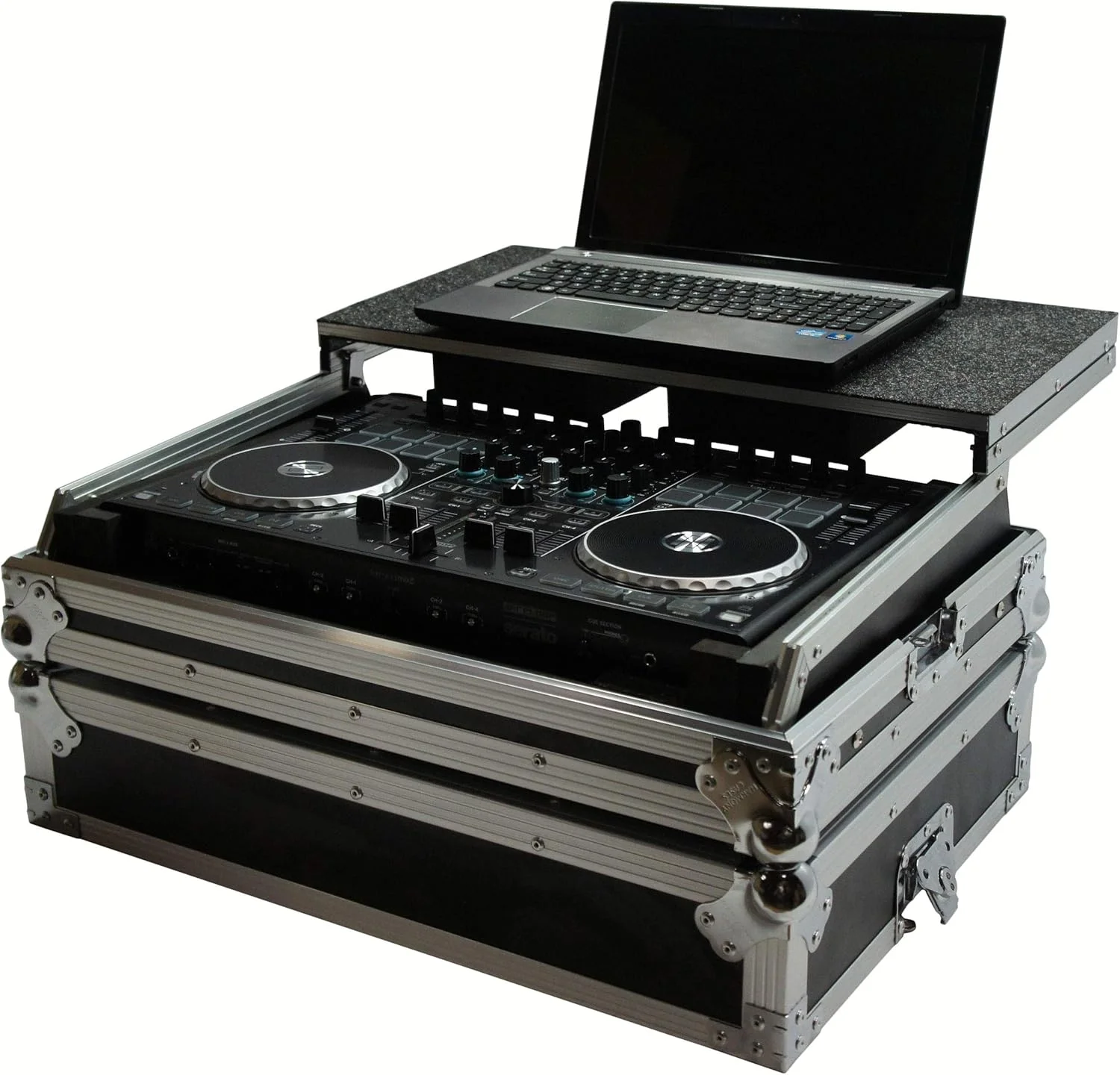 کیف سفارشی Harmony Audio HCRTMIX8LT Flight Glide برای استند لپ تاپ سازگار با Reloop Terminal Mix 8