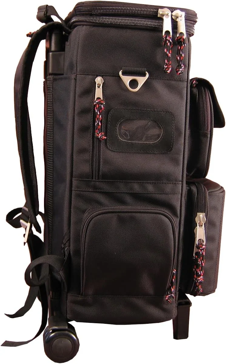 کیف کوله پشتی چرخ دار سبک Gator Cases با دسته کشویی مناسب برای میکروکنترلرهای 25 نتی و لپ تاپ، (GK-LT25W)